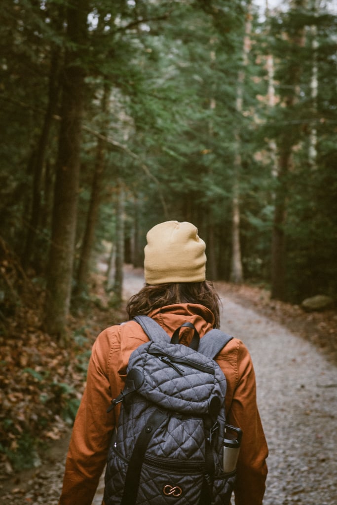 Take a walk by yourself. Stay in the moment, breathe in and out, and slow down. Take a walk by yourself. Stay in the moment, breathe in and out, and slow down.