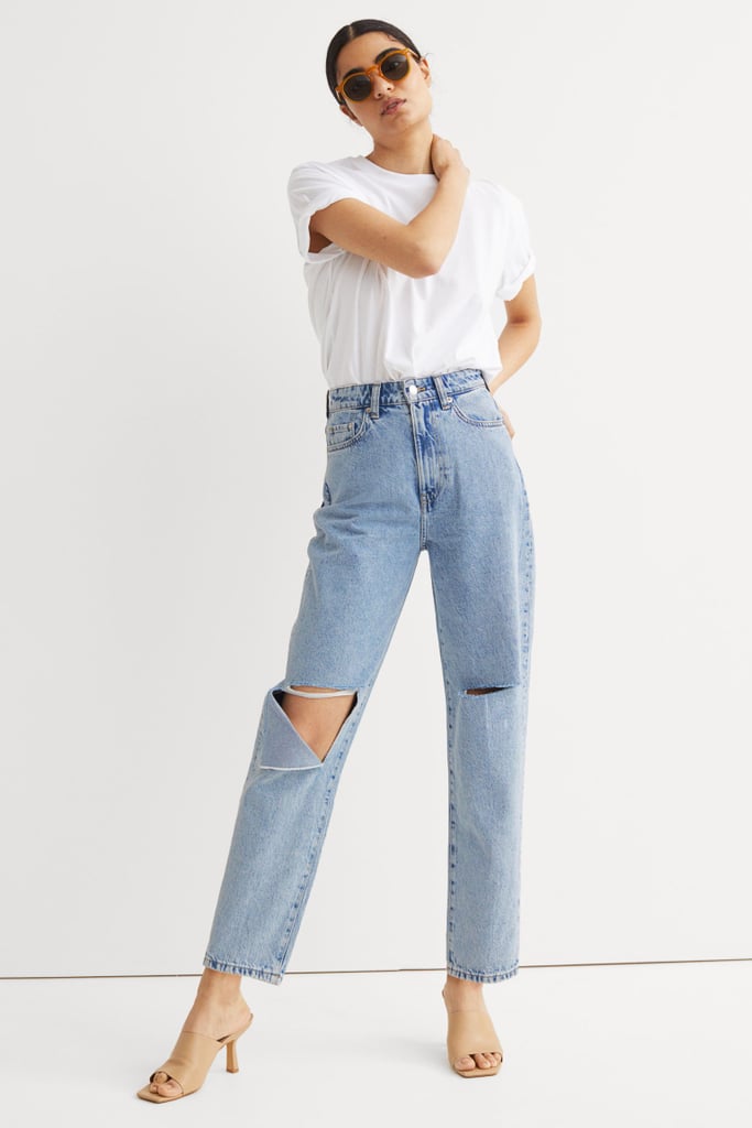 The Jeans of the Summer: H&M Mom High Ankle Jeans