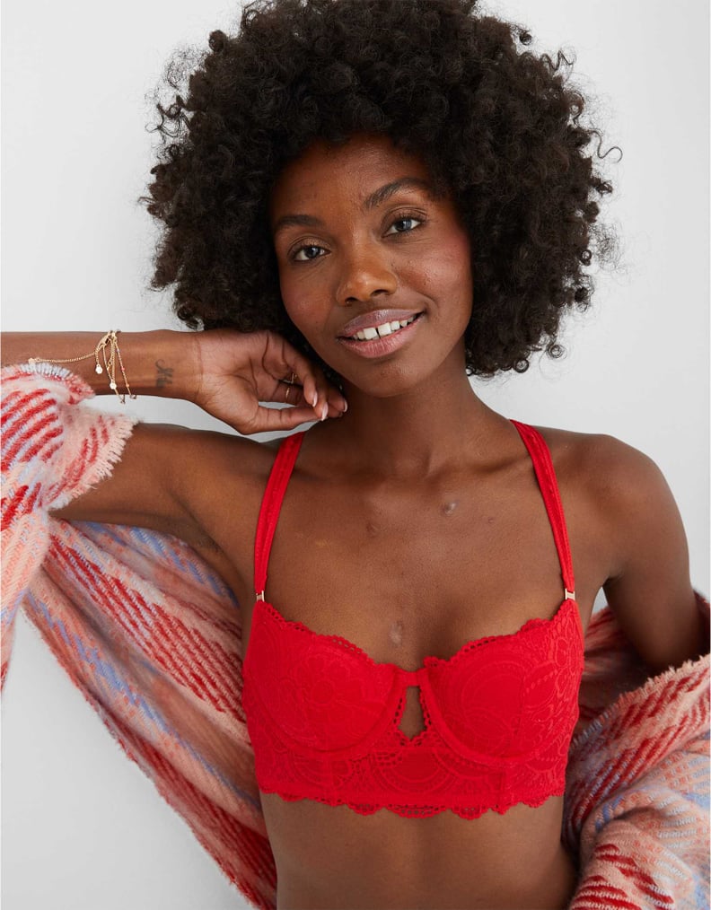A 2-Way Bra: Aerie Real Power Slumber Party Lace Bra