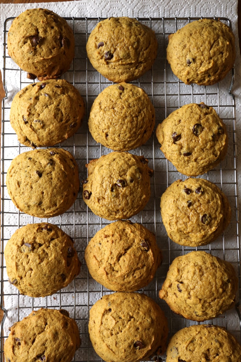 Soft Pumpkin Chocolate Chip Cookies