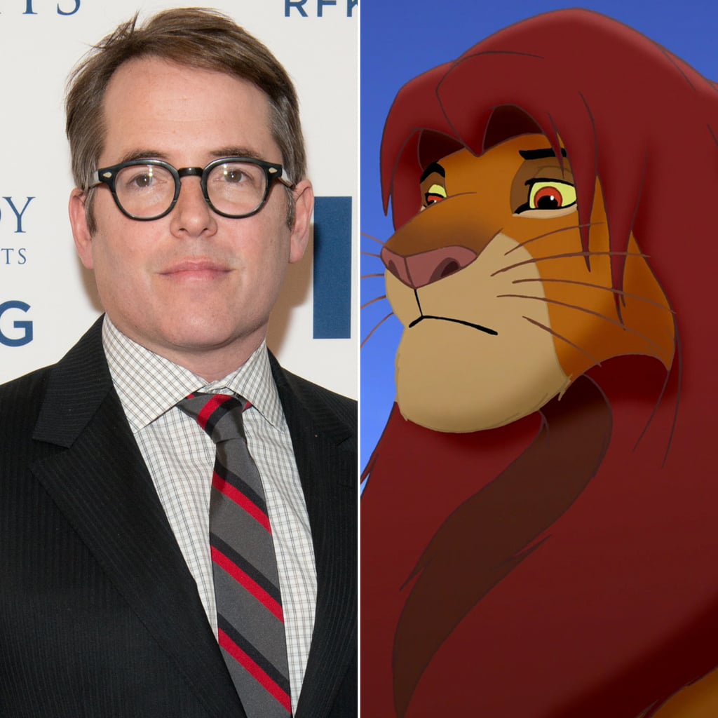 Matthew Broderick: Adult Simba in The Lion King