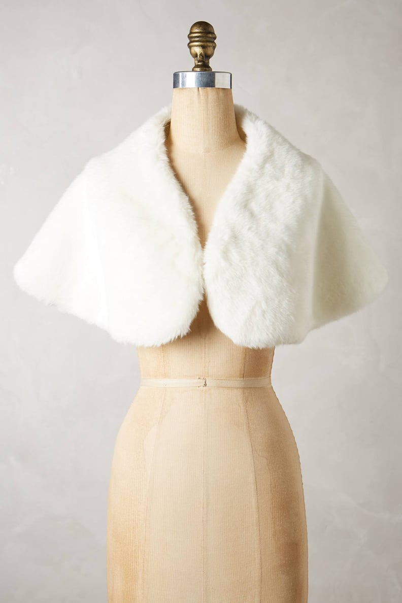 Anthropologie Rue Faux-Fur Stole