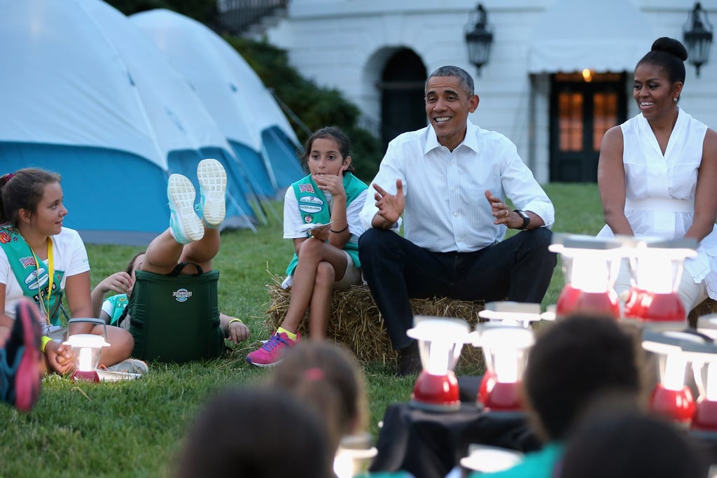 Girl Scouts at the White House