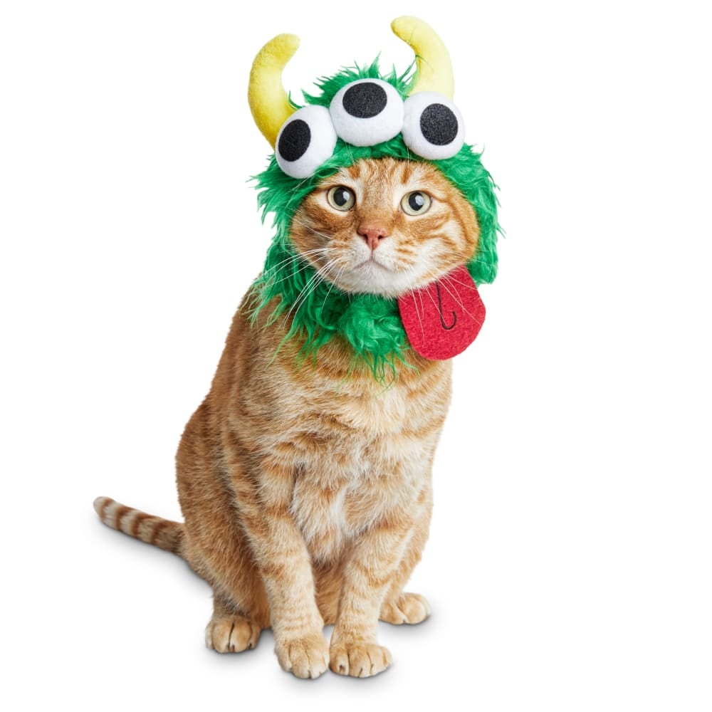 Monster Cat Costume Icymi These Halloween Costumes For Cats Are Too Cute To Handle Popsugar Pets Photo 2