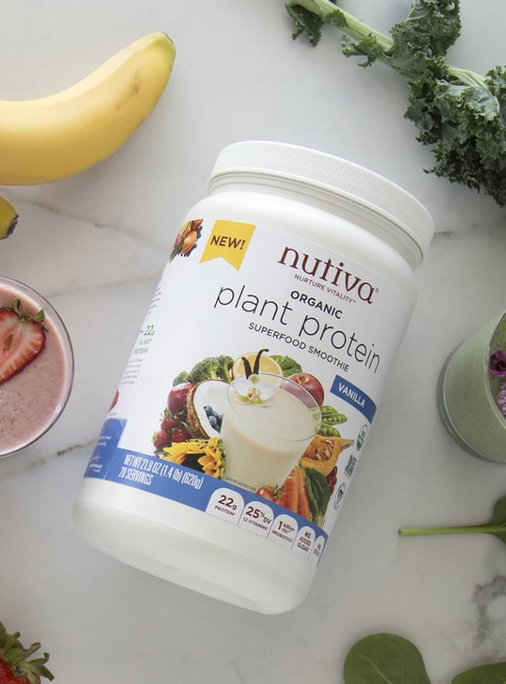 Nutiva Vanilla Plant Protein Powder | Low-Carb Vegan ...