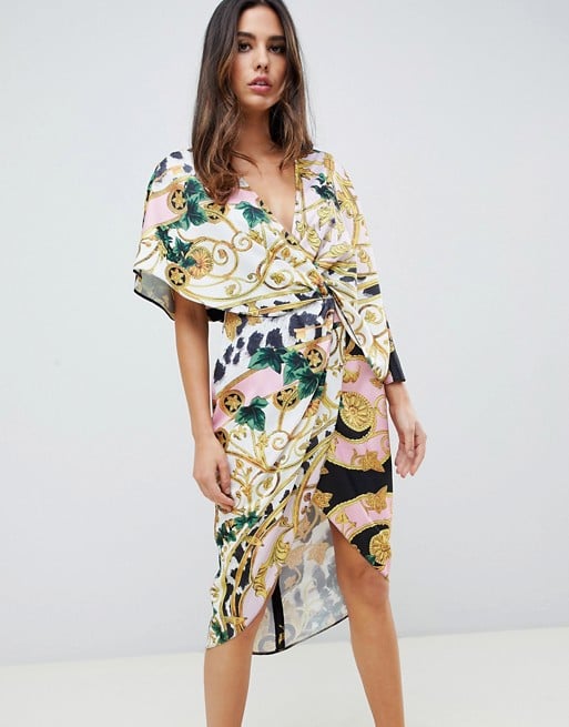 ASOS Design Satin Midi Dress