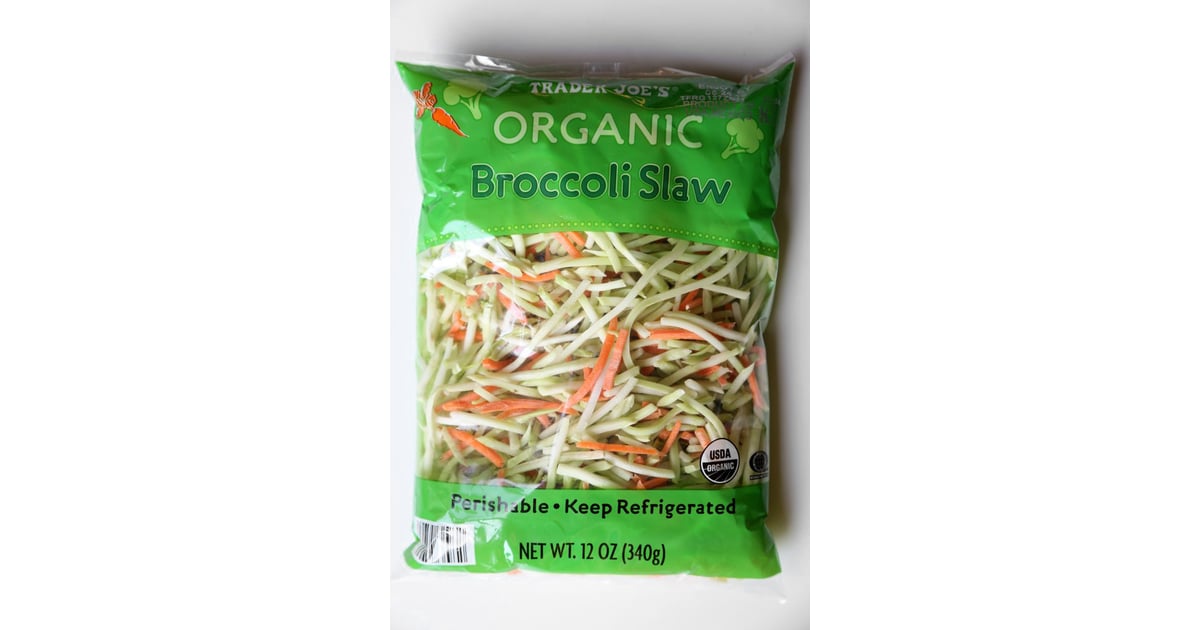 Trader Joe S Organic Broccoli Slaw 31 Trader Joe S Staples That Make Dinner Especially Easy Popsugar Food Photo 3