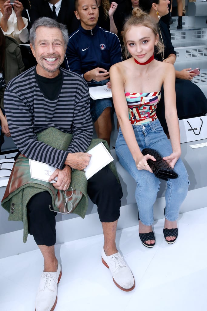 Lily-Rose Depp Paris Fashion Week Pictures 2015