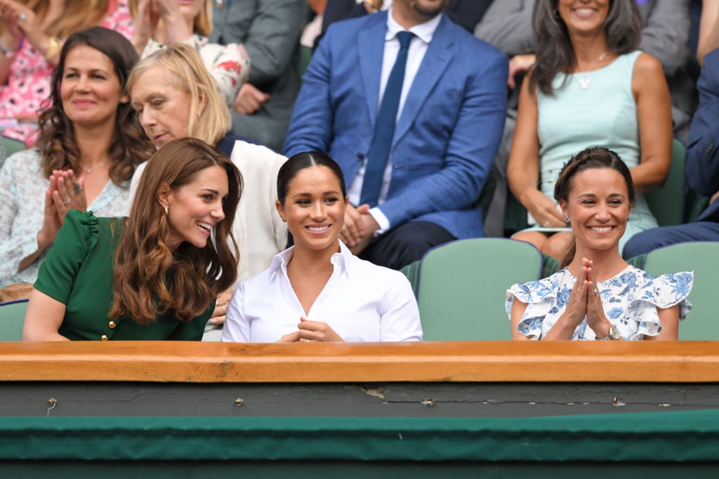 Meghan Markle and Kate Middleton at Wimbledon 2019 Pictures