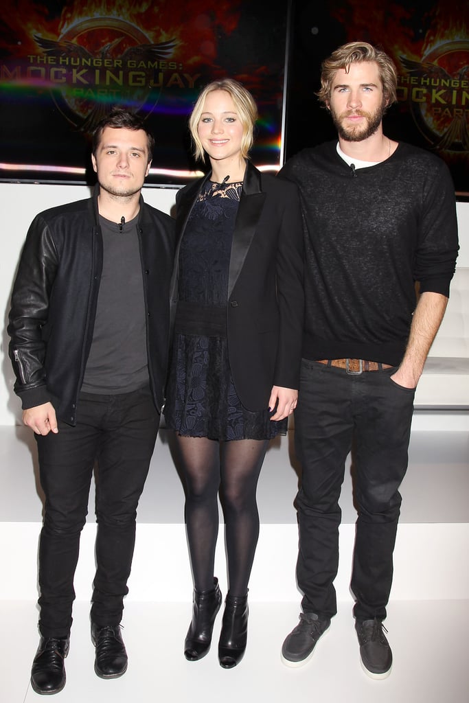 8. Jennifer Can't Believe She's Friends With Someone as Good-Looking as Liam
When talking about her relationship with Liam, Jennifer said, "I would never expect a man this good-looking to be my friend — those things just don't happen."
9. Don't Fake Laugh Around Jennifer
Jen mentioned that one of her close friends has been acting as a pseudo-assistant during her press tour this time around and that she's had to tell interviewers and reporters not to "fake laugh" at any of the actress's jokes. Apparently, Jen really, really hates it when people feign amusement. 
10. Liam Has Helped Jennifer Learn to Stand Up For Herself
Jen and Liam's friendship has taught her to stand up for herself more because she tends to "let people walk all over me." She also noted that Liam is always concerned with fairness (including being fair to the rest of the crew by always showing up to set on time), which she says has helped her look at things a different way in her professional life.