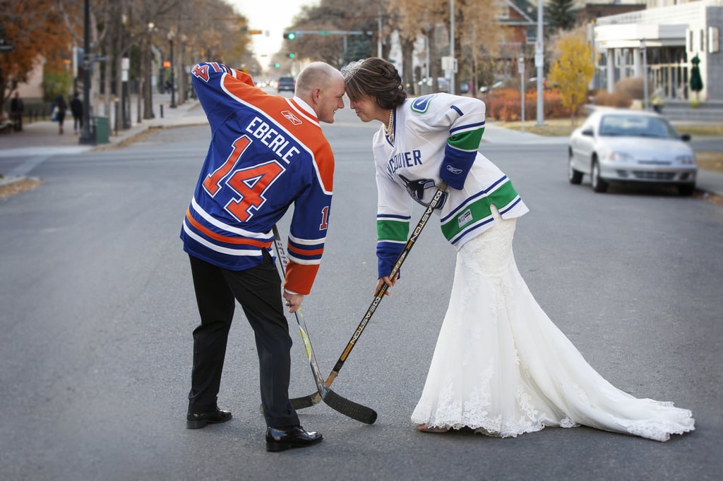 Hockey Wedding Ideas Popsugar Love And Sex