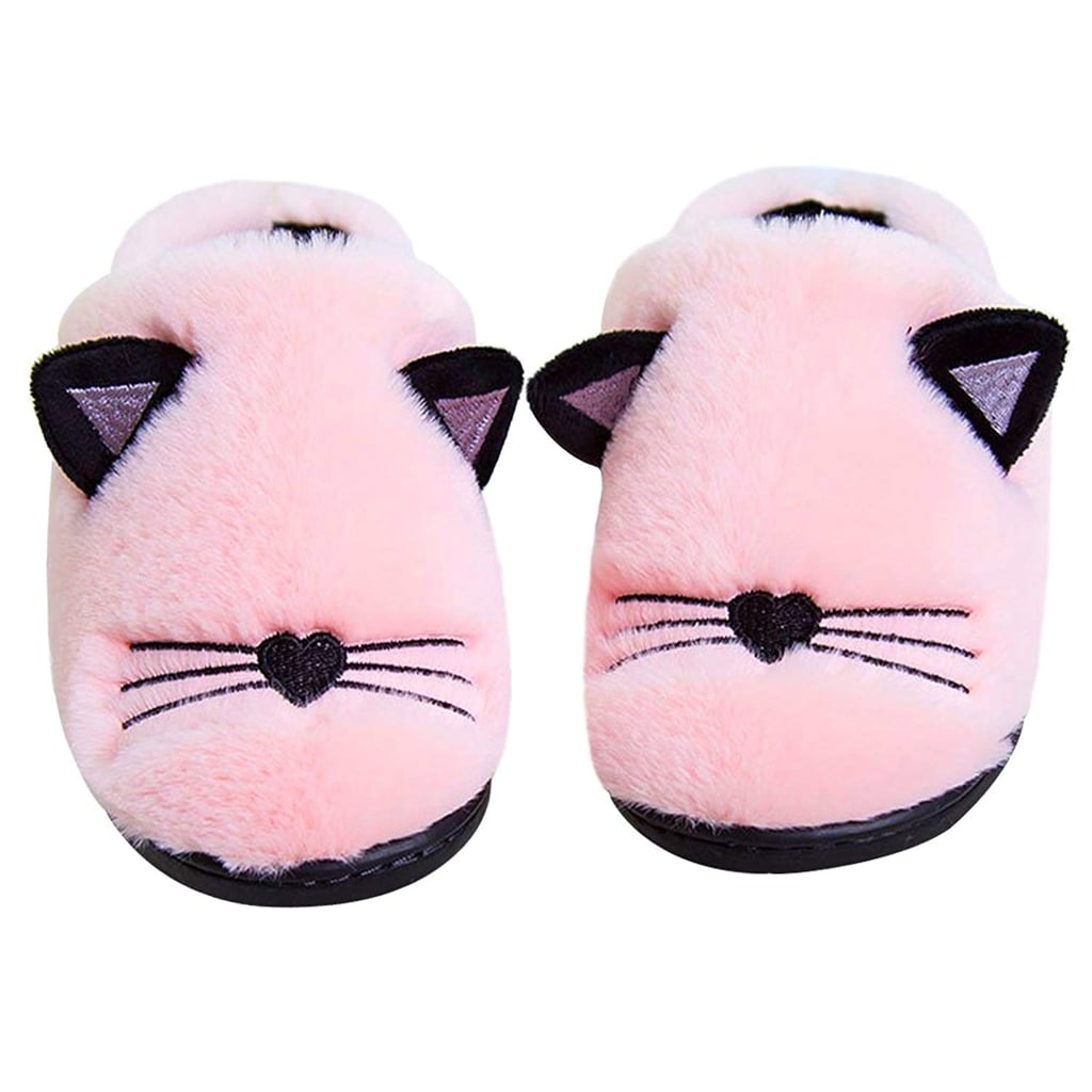 Anddyam Cute Cat Anti-Slip Slippers | Best Cozy Slippers For Kids ...