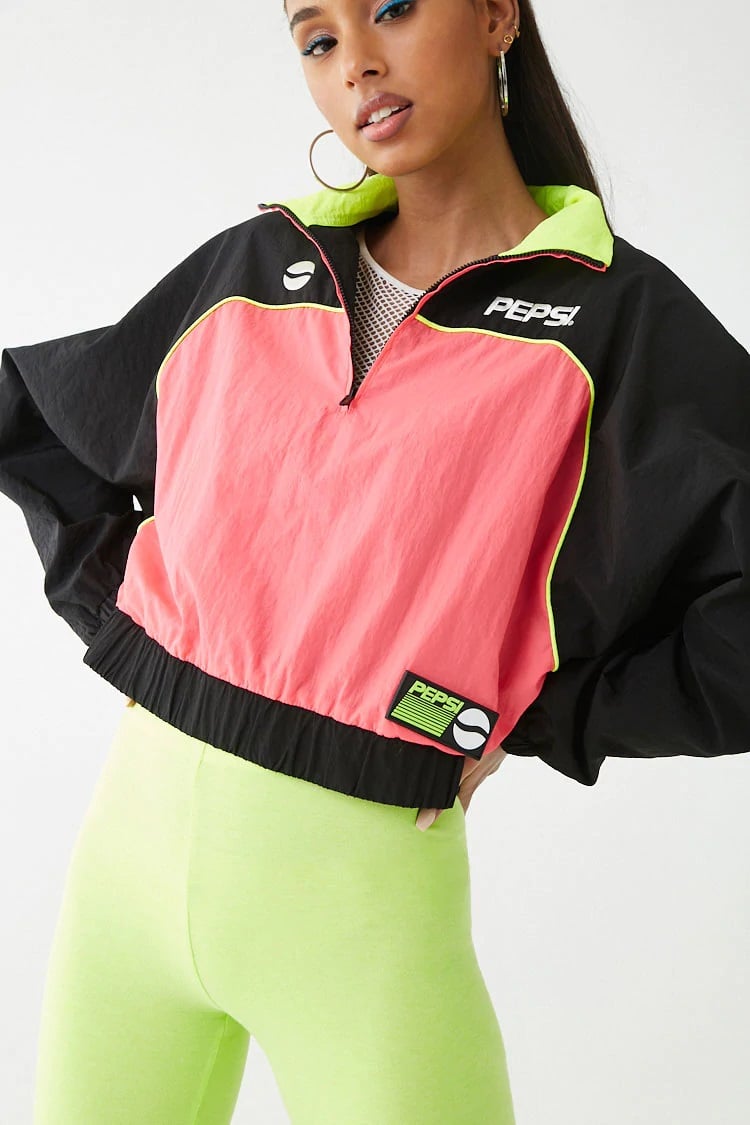 Pepsi Colorblock Windbreaker Forever 21 s Pepsi Collection Will