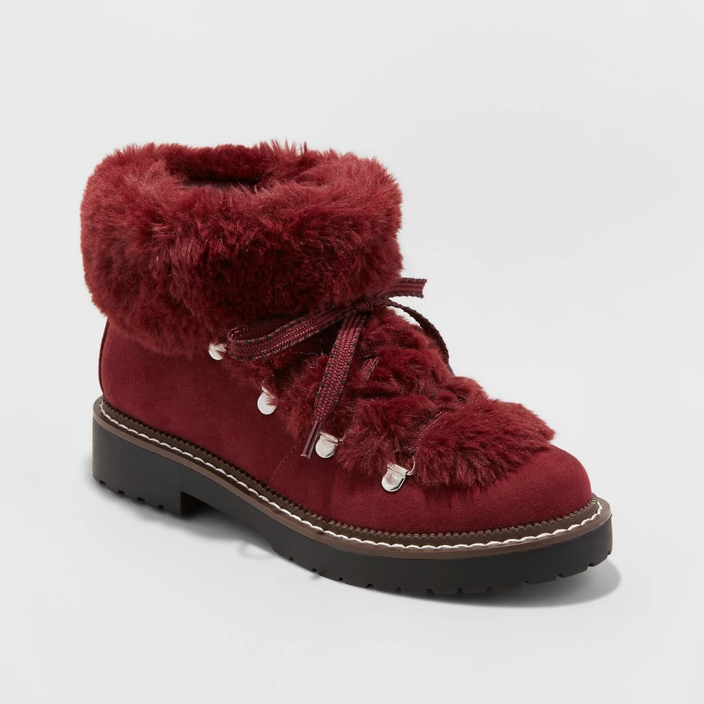 Women's Tessie Faux Fur Hiker Boots 