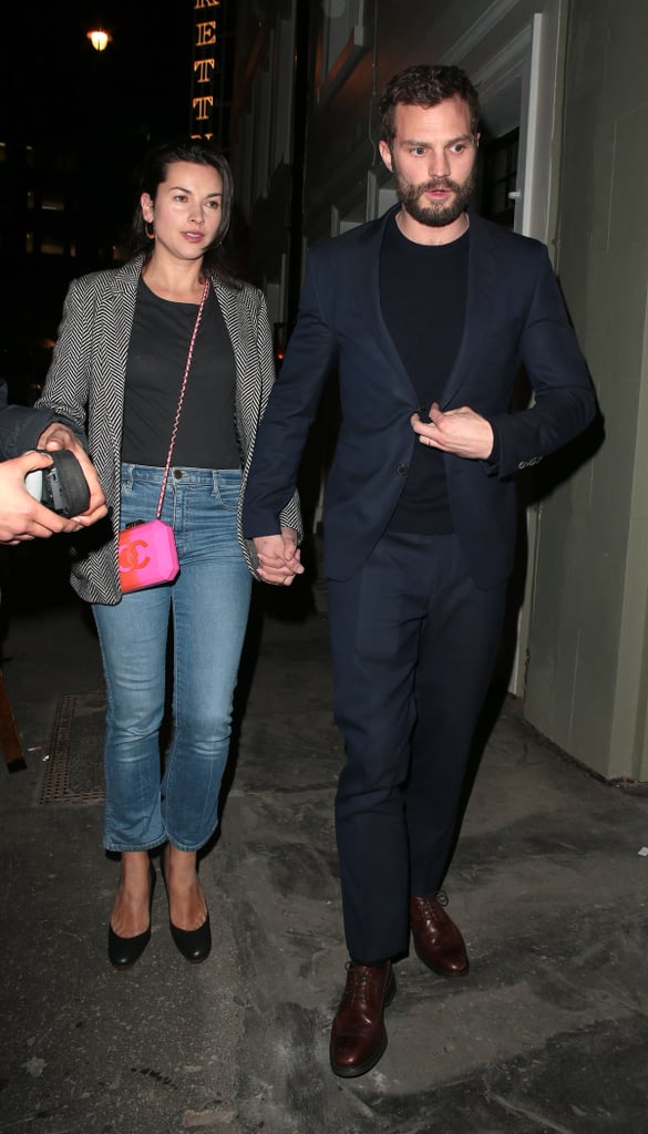 Jamie Dornan and Amelia Warner Out in London Jan. 2018