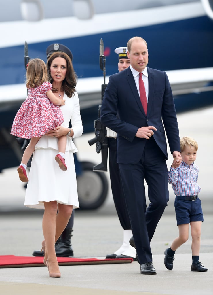 Kate Middleton Touched Down in Poland With Her Family
