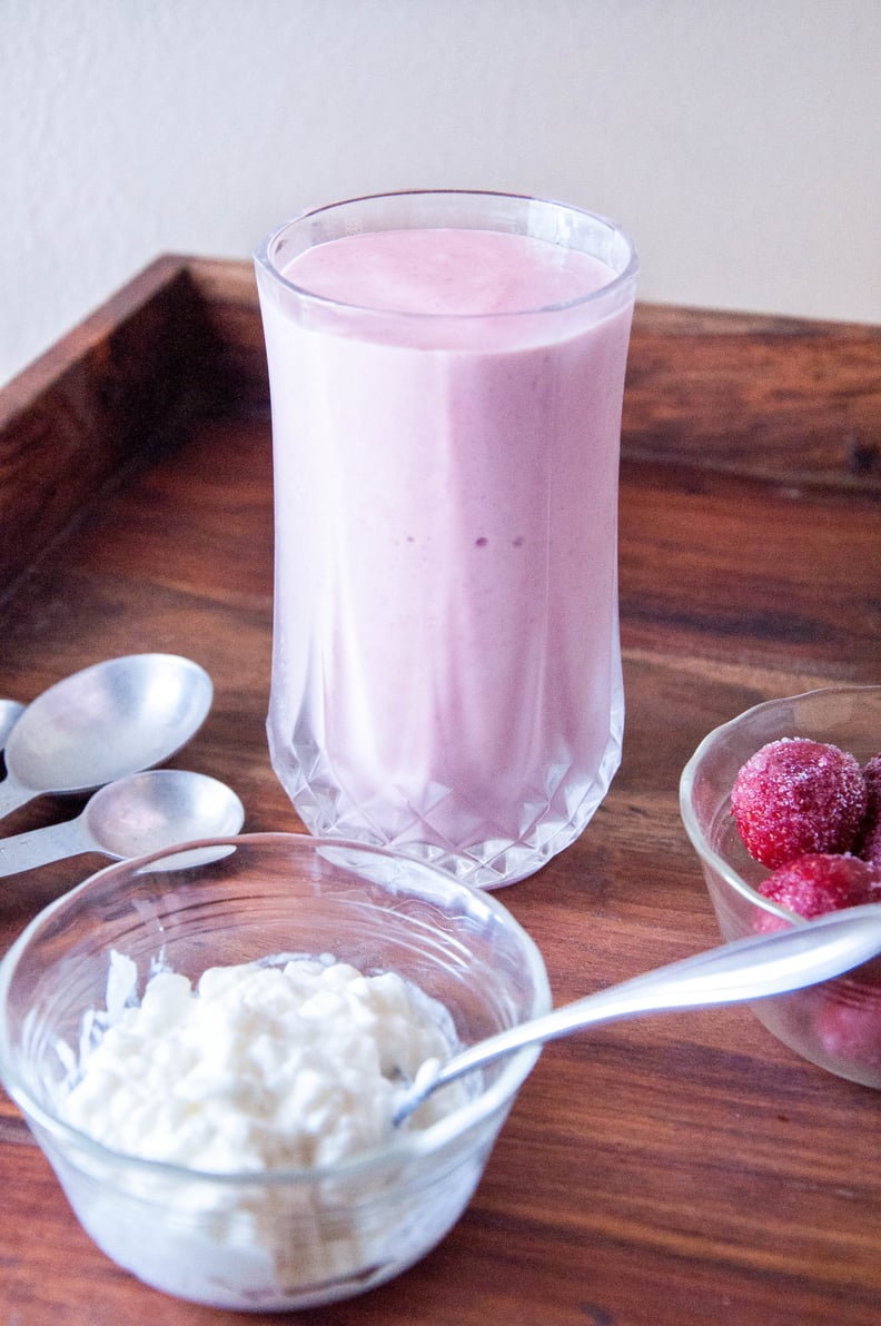 Strawberry Protein Smoothie With Chia