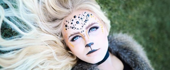 Glam Lion Halloween Makeup Ideas