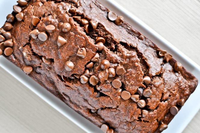 Triple-Fudge Banana Bread