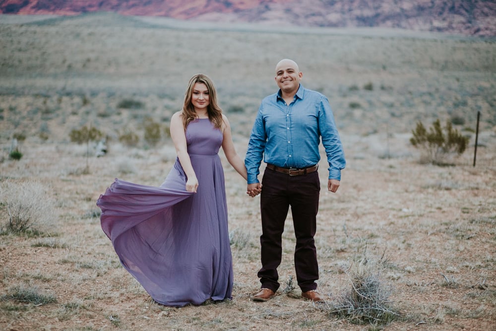 Red Rocks Engagement Shoot