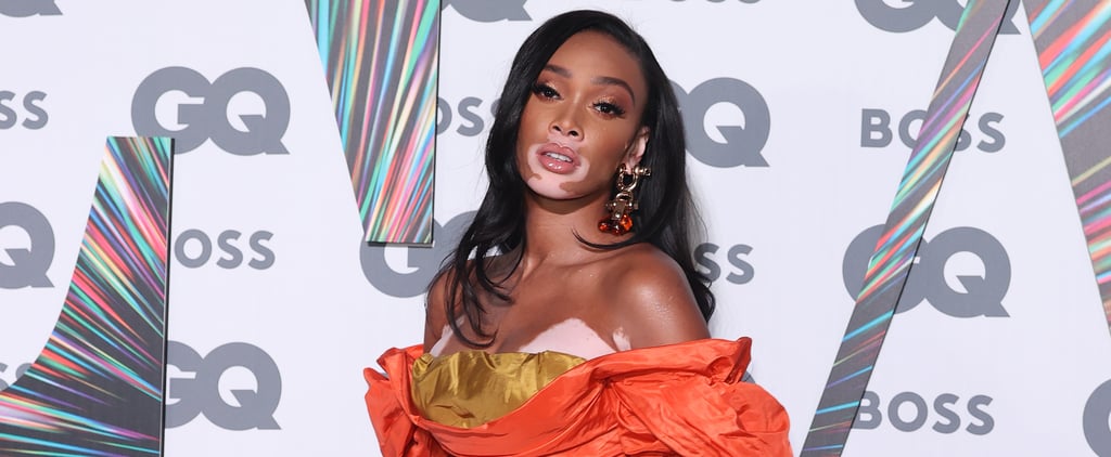 Winnie Harlow's Vivienne Westwood Dress at GQ Awards: Photos