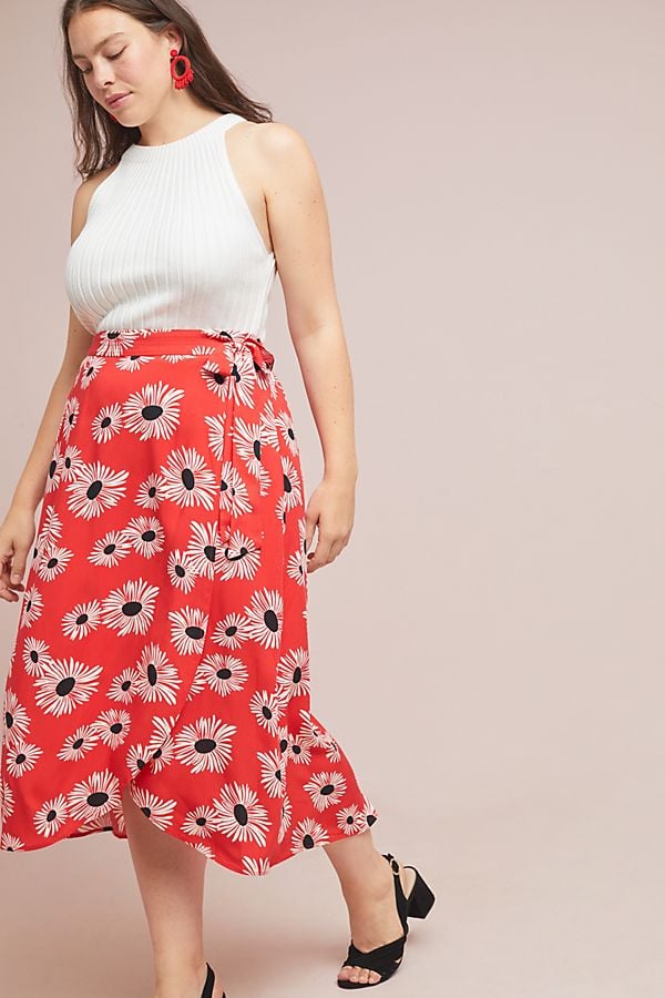 Colloquial Wrap Skirt