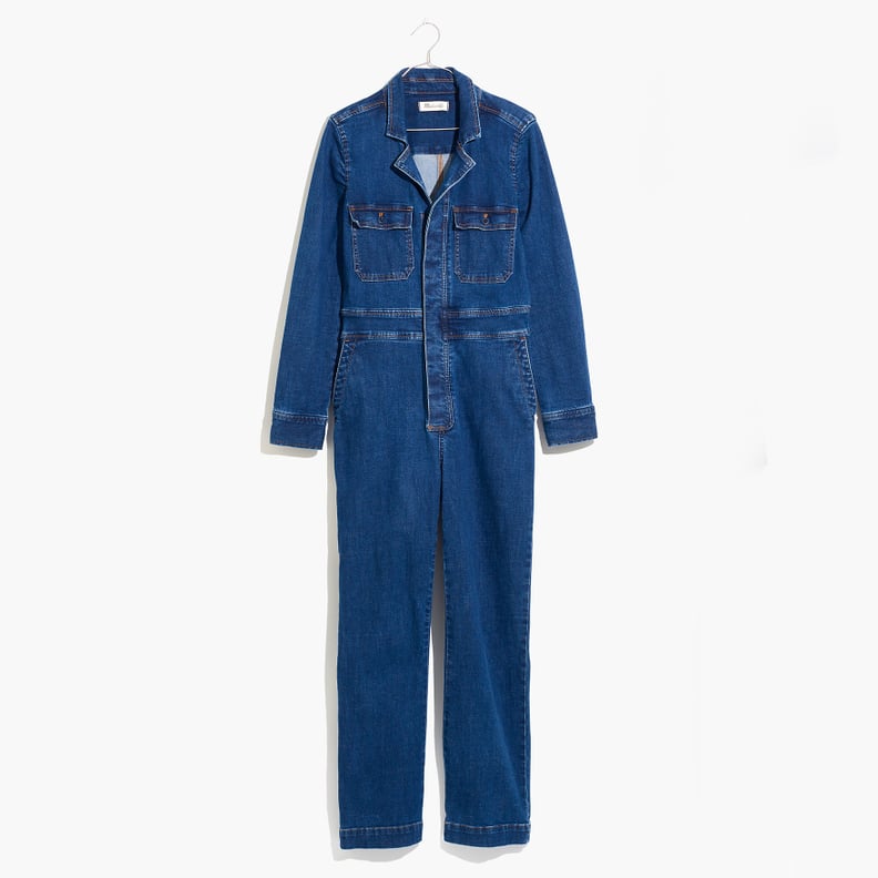 Madewell Denim Slim Coverall Jumpsuit