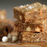 Salted Butterscotch Blondies With Maple-Butter Sauce