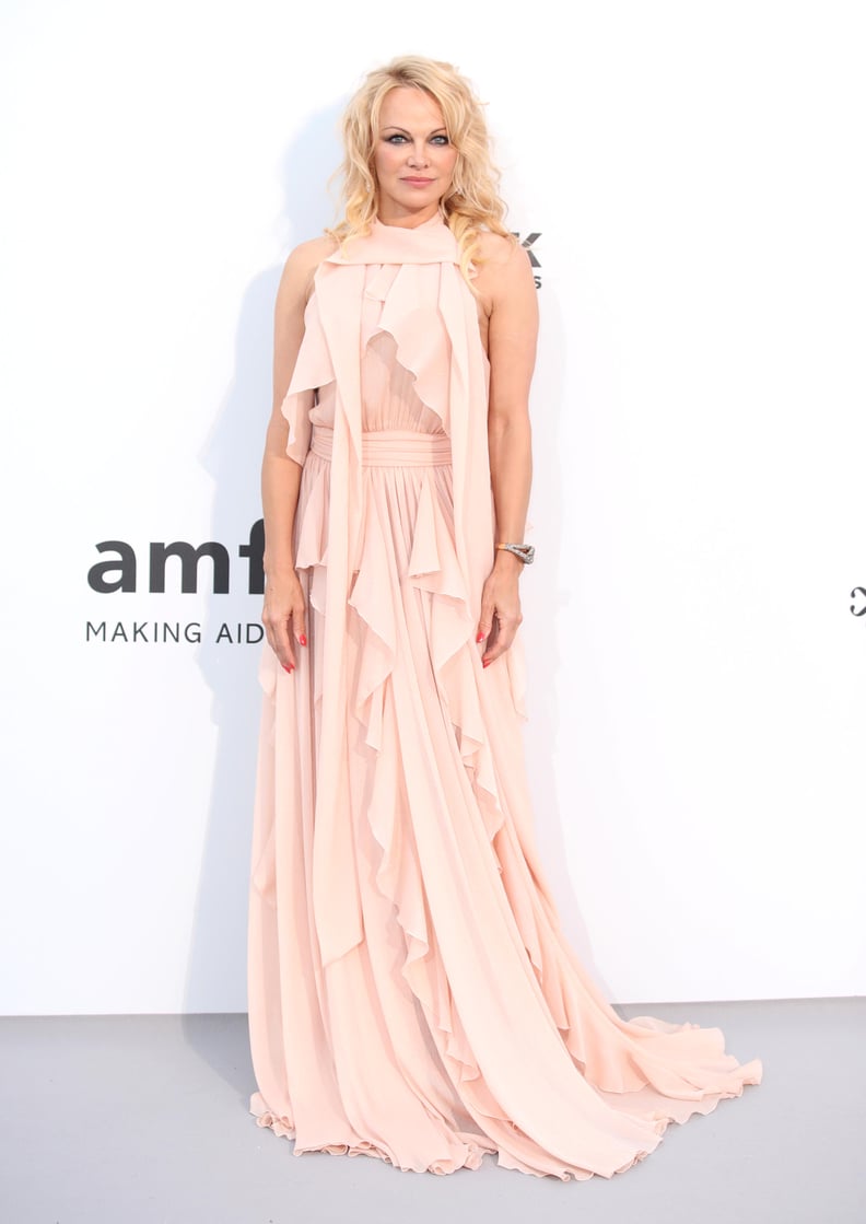 Pamela Anderson at the amfAR Cannes Gala