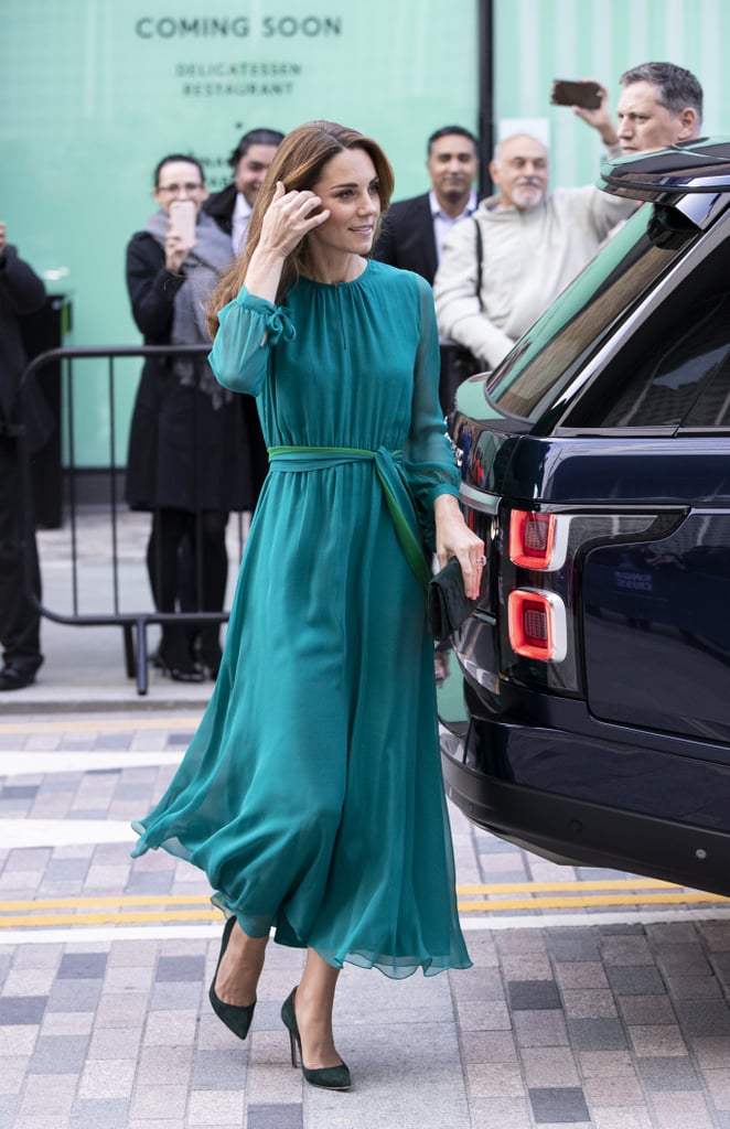 See More Photos of Kate's Outfit at the Aga Khan Centre