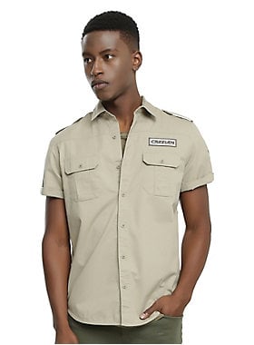 Cassian Cosplay Button-Up Woven