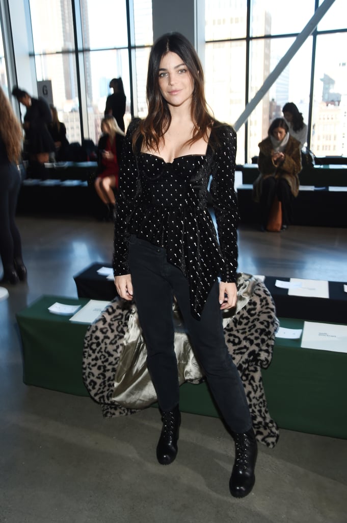 Julia Restoin Roitfeld at Self-Portrait Fall 2019