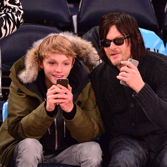 Norman Reedus and His Son Pictures