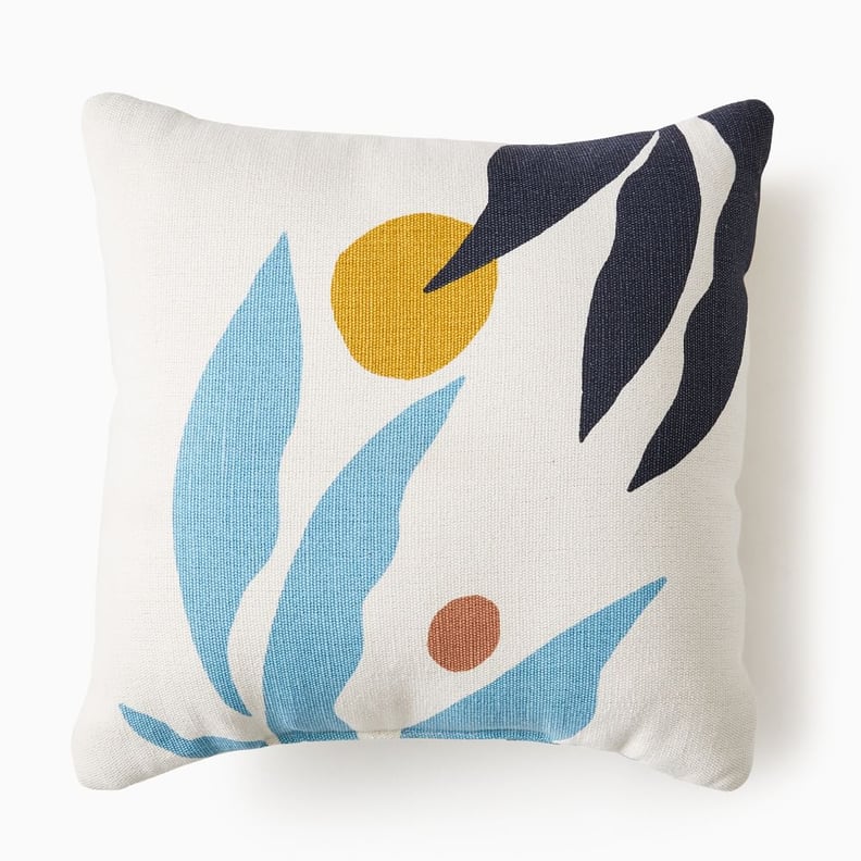 West Elm Graphic Fronds Indoor/Outdoor Pillow