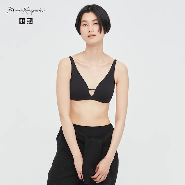 Uniqlo X Mame Kurogouchi body shaper non-lined half shorts women Small New  Black