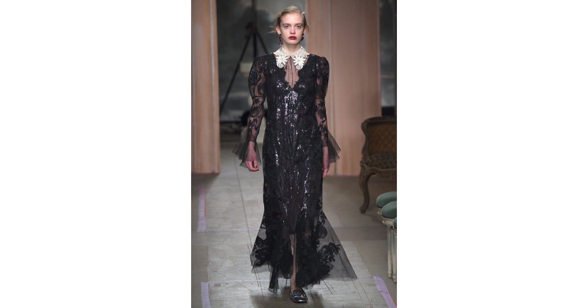 Black as Night | London Fashion Week Fall 2016 Trends | POPSUGAR ...