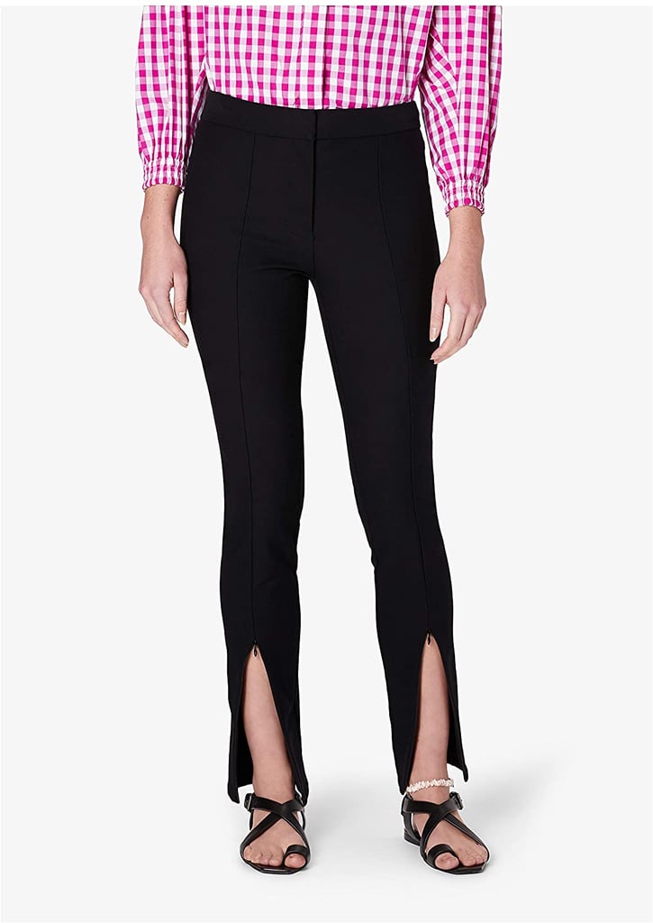 Derek Lam 10 Crosby Ora Slim Trouser With Front Slit