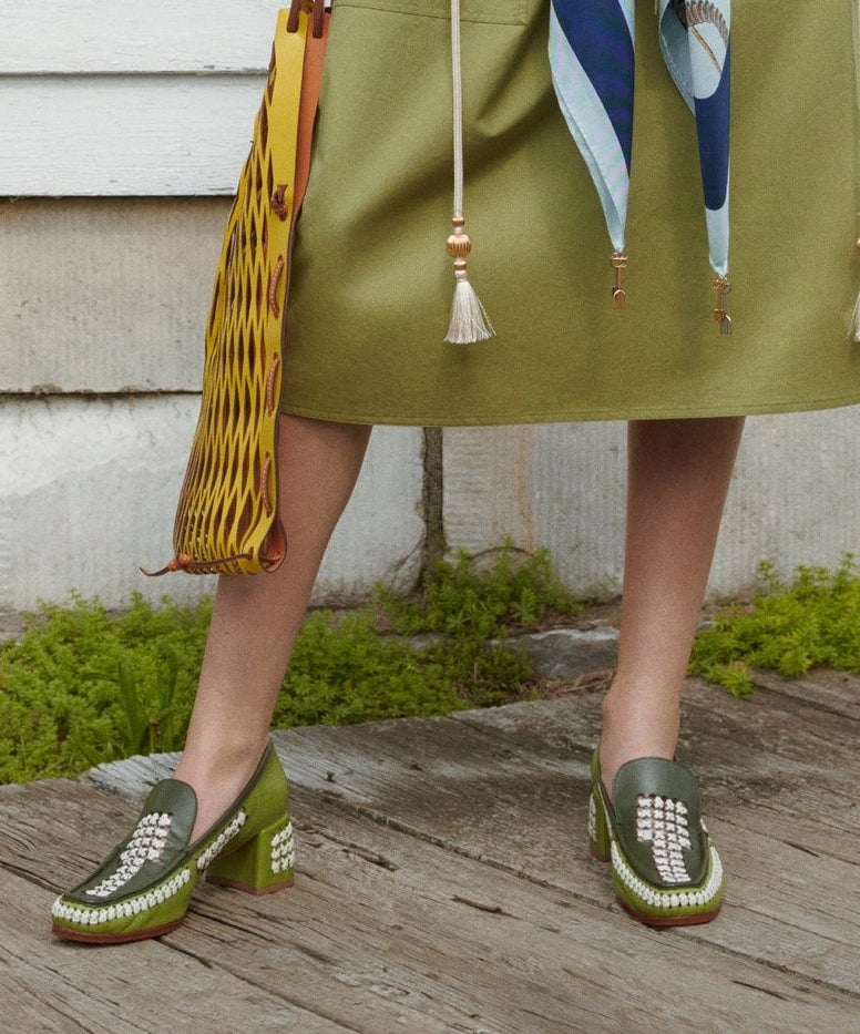 Shoes from the Tory Burch Spring/Summer 2021 collection. | 8 Shoe Trends  Straight From the Runway That Are Finally Here For the Summer | POPSUGAR  Fashion Photo 45