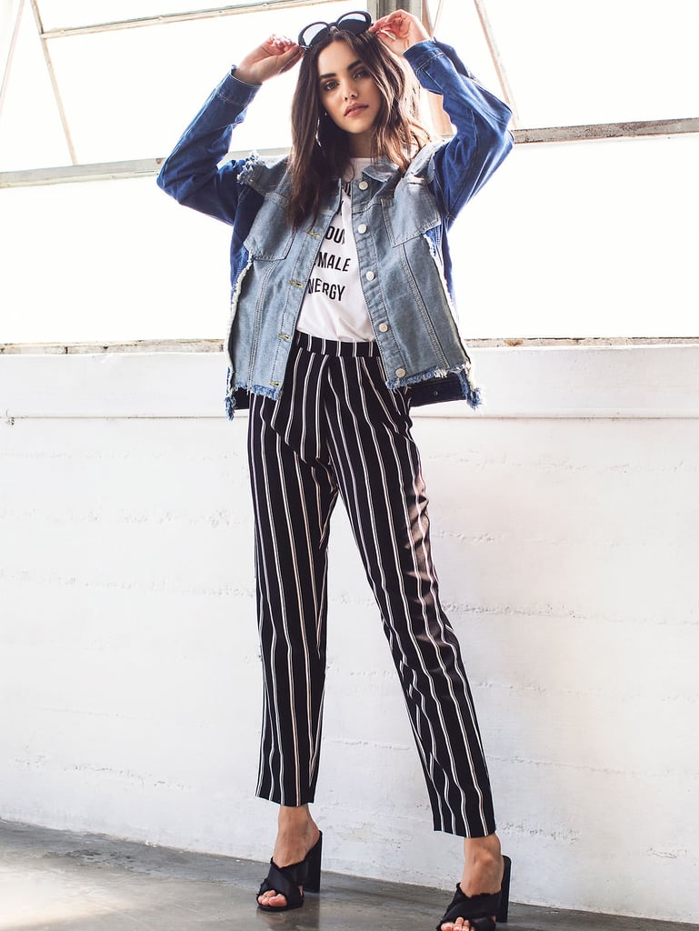 SheIn Pinstripe Pants