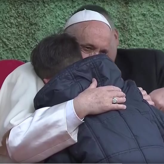 Pope Francis Comforts Boy About His Late Father