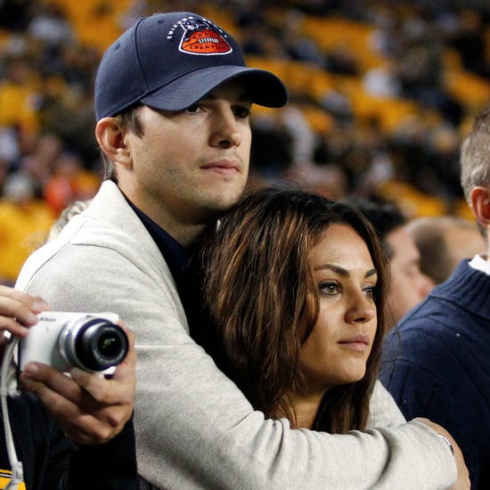 Cute Ashton Kutcher and Mila Kunis Pictures