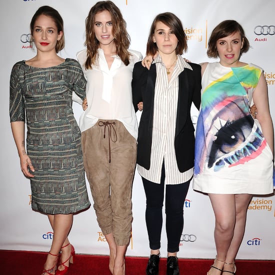 Lena Dunham in Eye Dress