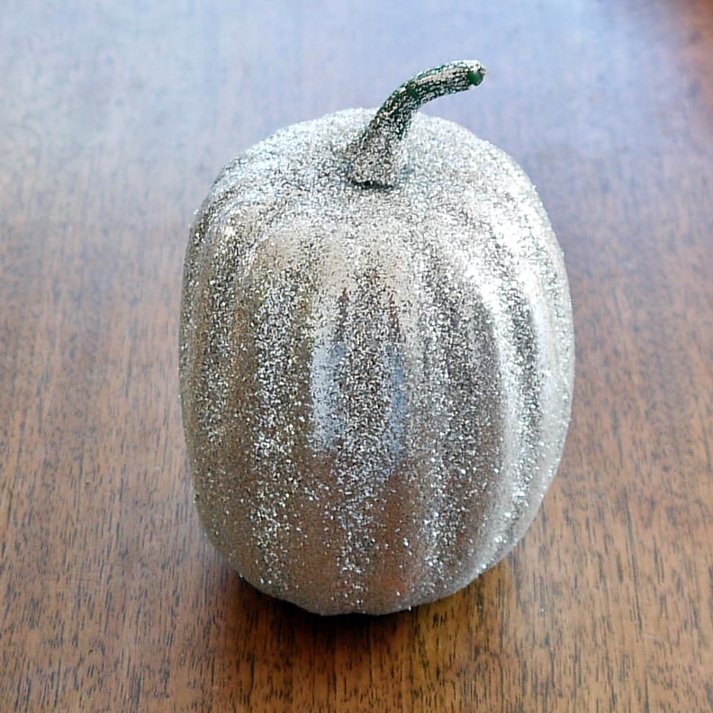 Silver Sparkle Pumpkin