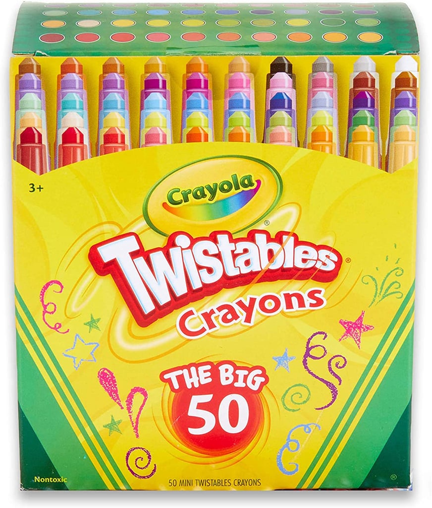 For the Creative Ones: Crayola Twistables Crayons Colouring Set, 50 Count