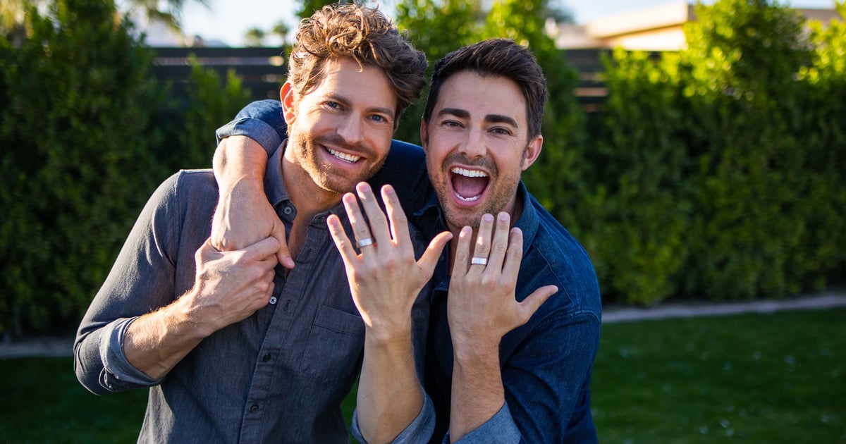 Mean Girl Star Jonathan Bennett Has a Custom Engagement Ring Made to Inspire LGBTQ+ Couples