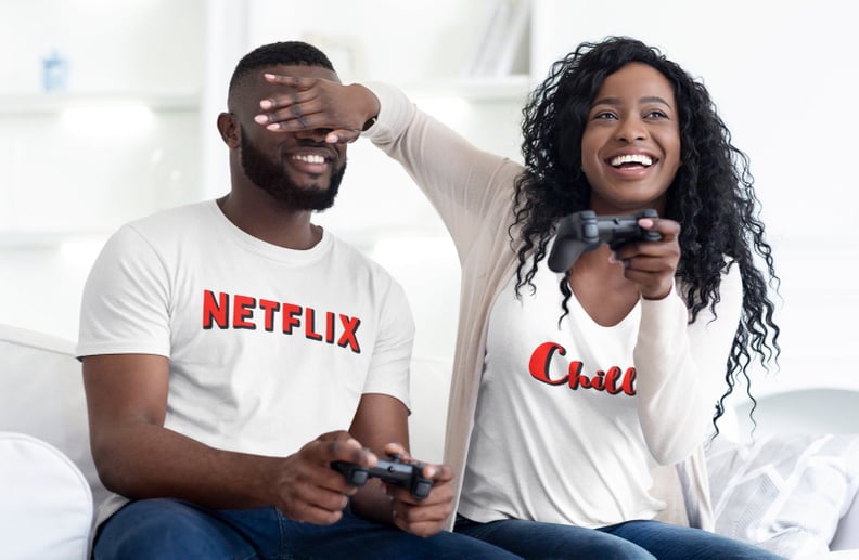 Netflix And Chill Matching Shirts
