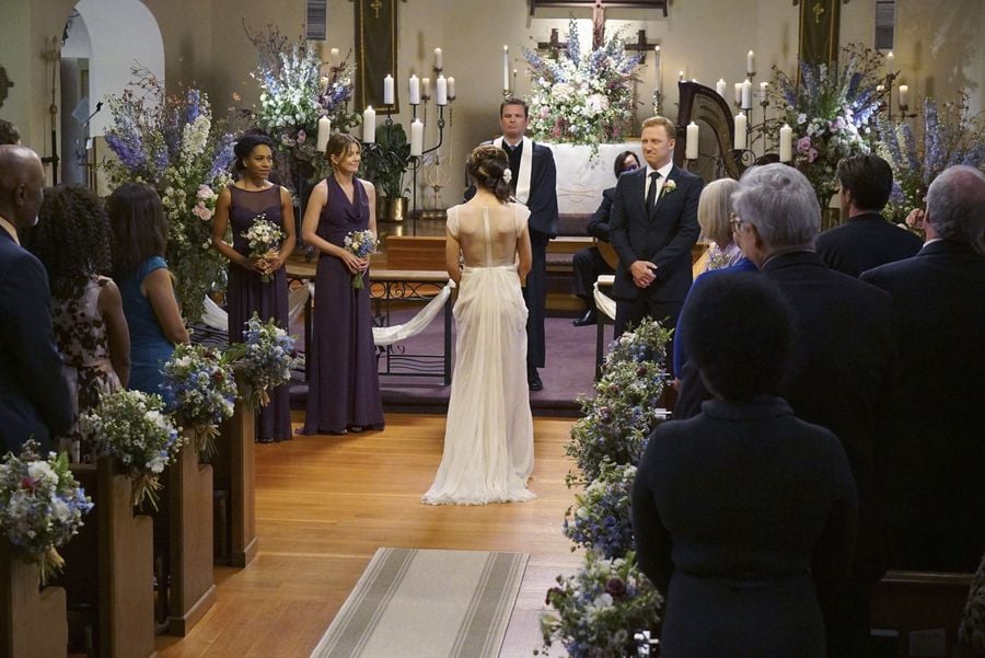 Grey's Anatomy Amelia and Owen's Wedding Pictures