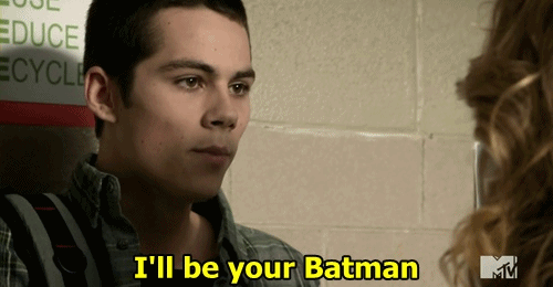 When He Kindly Offers to Be Batman
