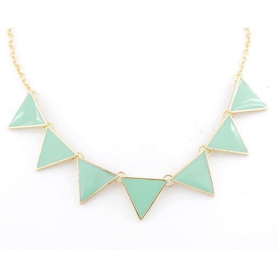 mint necklace