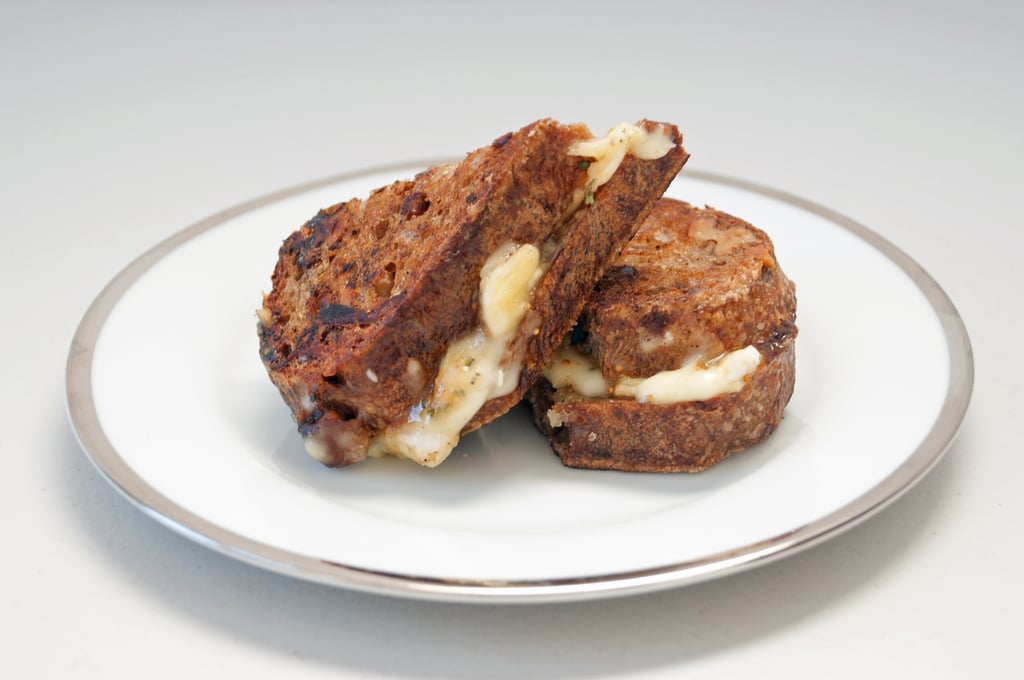 Brie, Fig, and Walnut Grilled Cheese